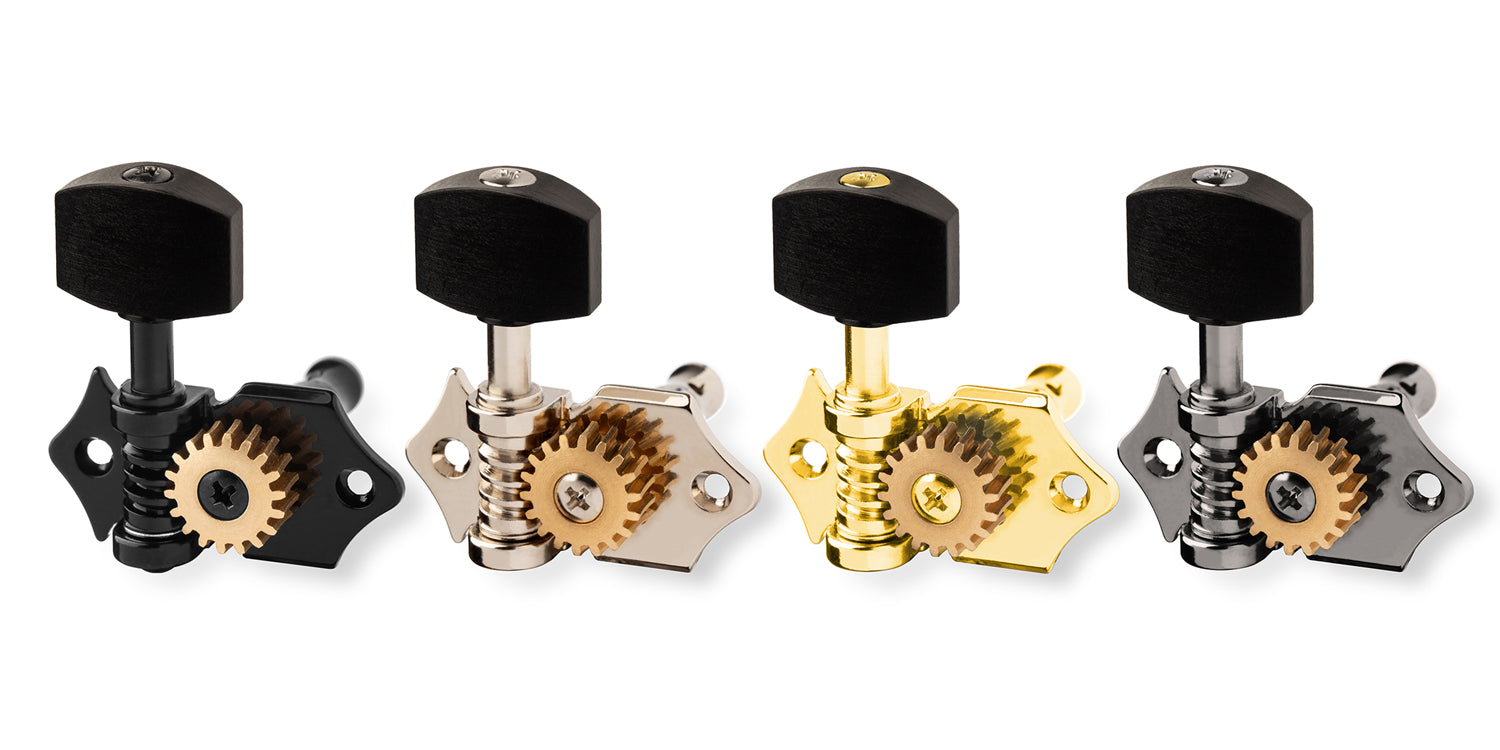 6-String Set - Locking Tuners - Machine Heads - Small German Buttons ...