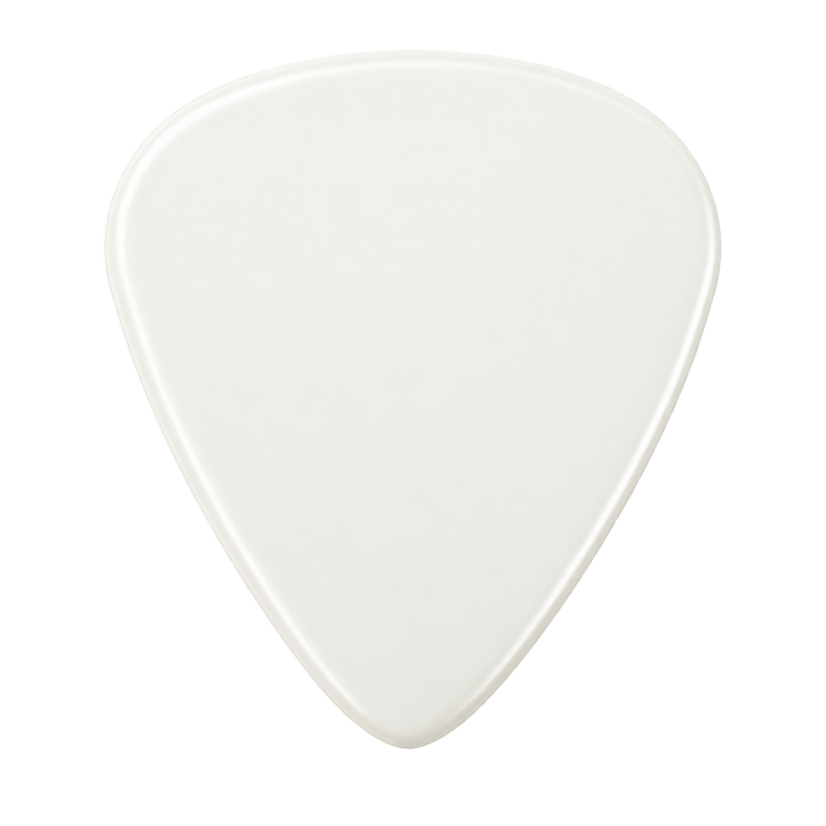 Beidseitig bedruckte Standard 351 Picks - Delrin - Weiß