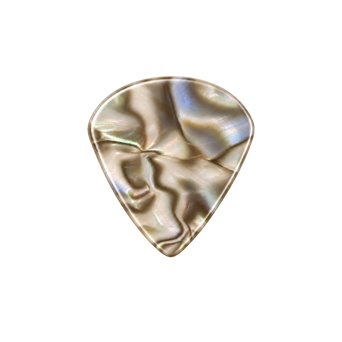 Beidseitig individuell bedruckte Jazz Picks - Celluloid - Pearl Shell 2