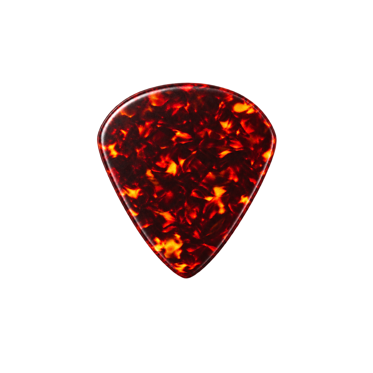 Beidseitig individuell bedruckte Jazz Picks - Celluloid - Vintage Tortoise