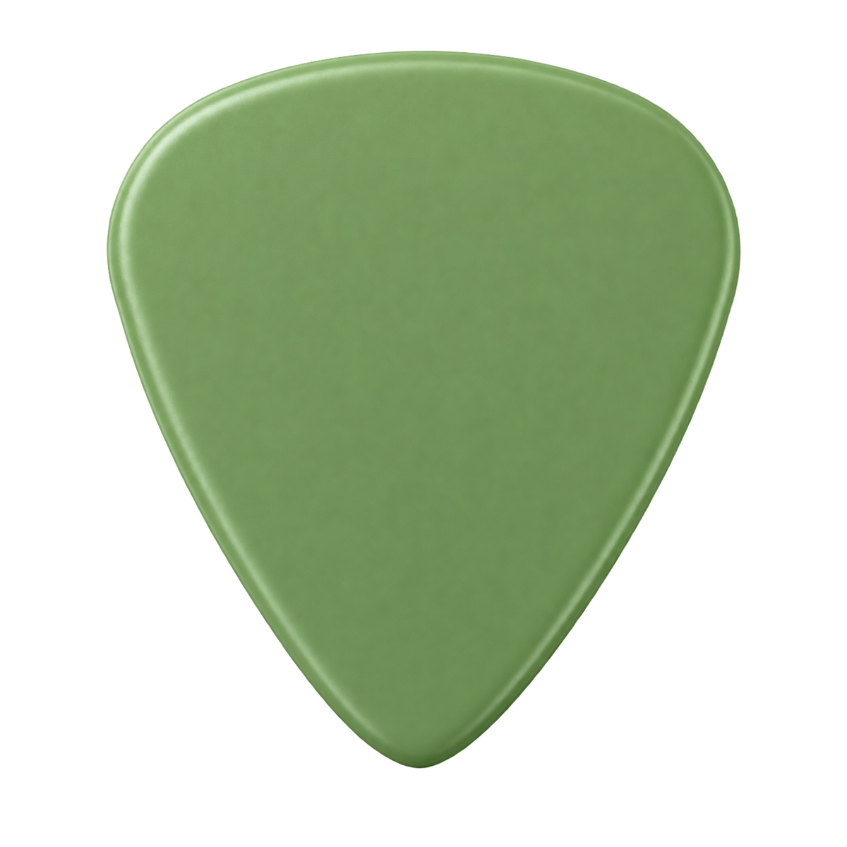 Beidseitig individuell bedruckte Standard 351 Picks - Delrin - Grün 2