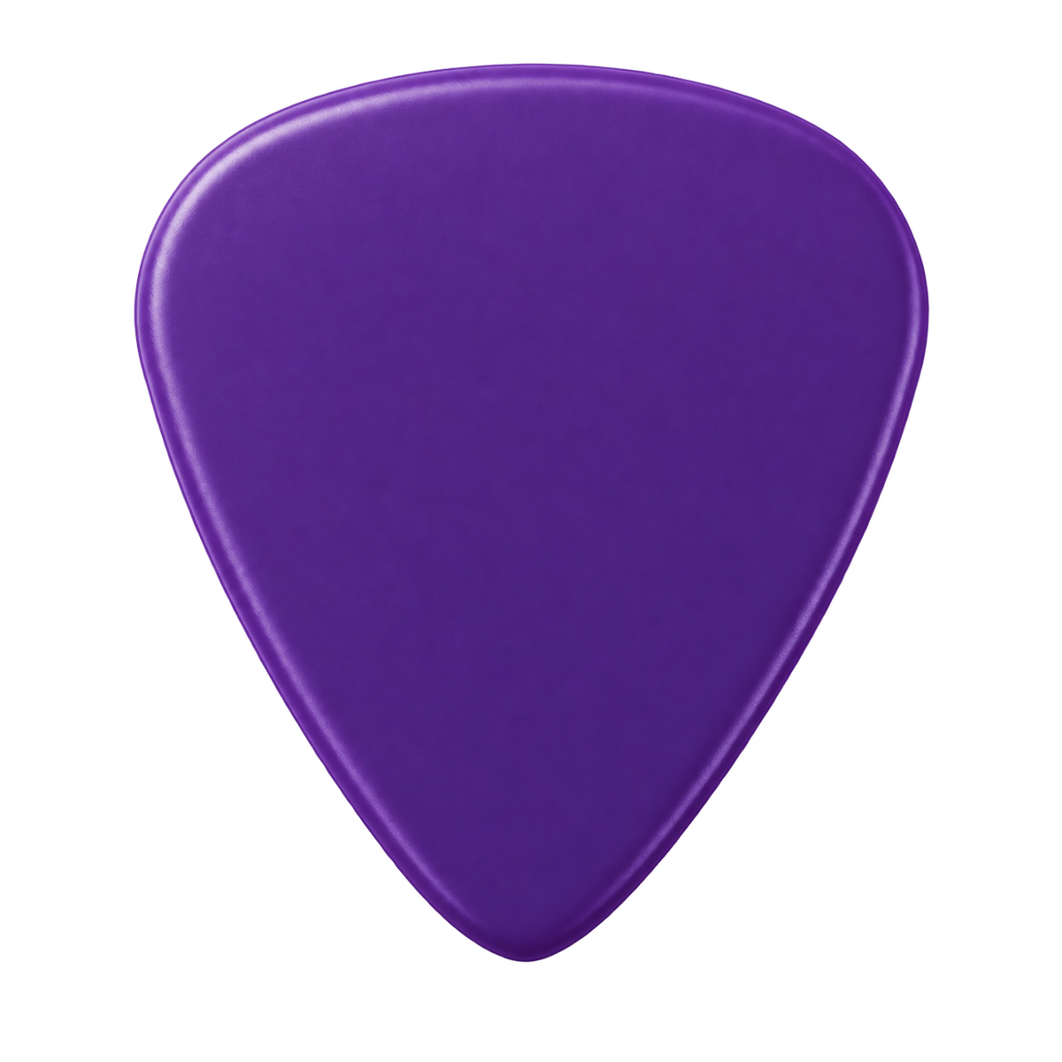 Beidseitig individuell bedruckte Standard 351 Picks - Delrin - Lila 2