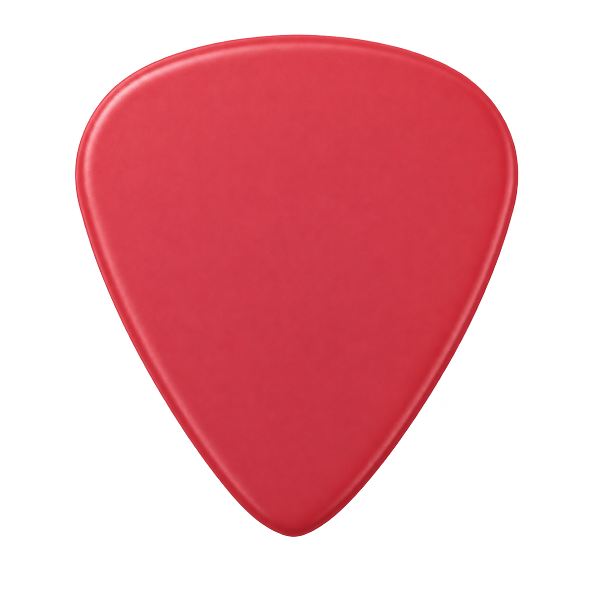 Beidseitig individuell bedruckte Standard 351 Picks - Delrin - Rot 2