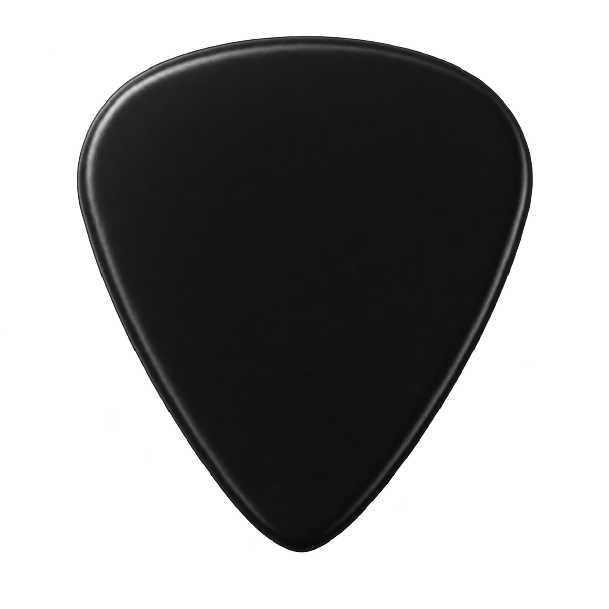 Beidseitig individuell bedruckte Standard 351 Picks - Delrin - Schwarz