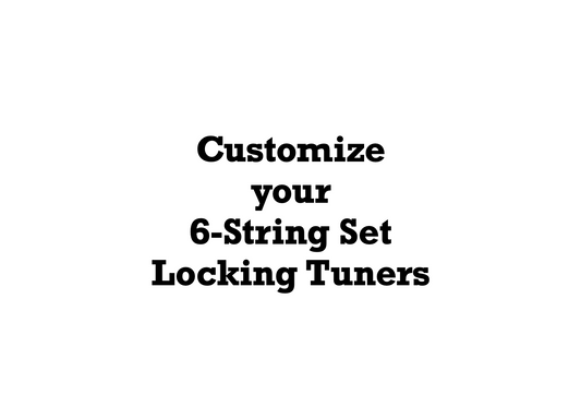 6-String Set - Custom Monkey Locks - Locking Tuners