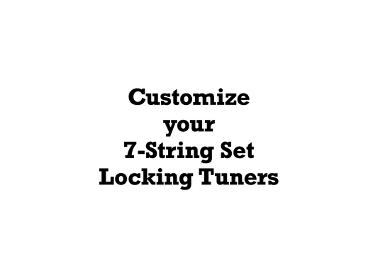 7-String Set - Custom Monkey Locks - Locking Tuners