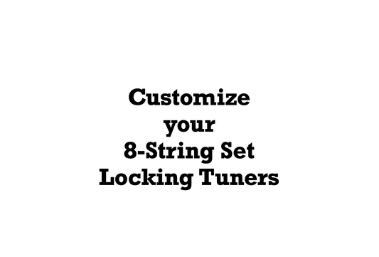 8-String Set - Custom Monkey Locks - Locking Tuners