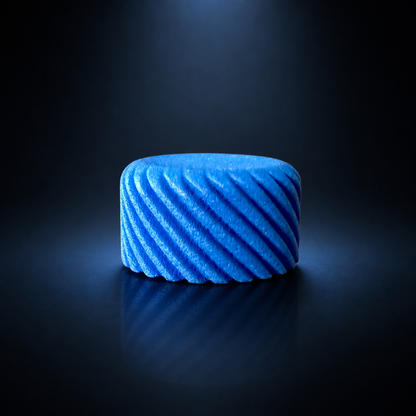 Blue Megalight Doublegrip Speed Poti Volume Knob - 6,0 mm