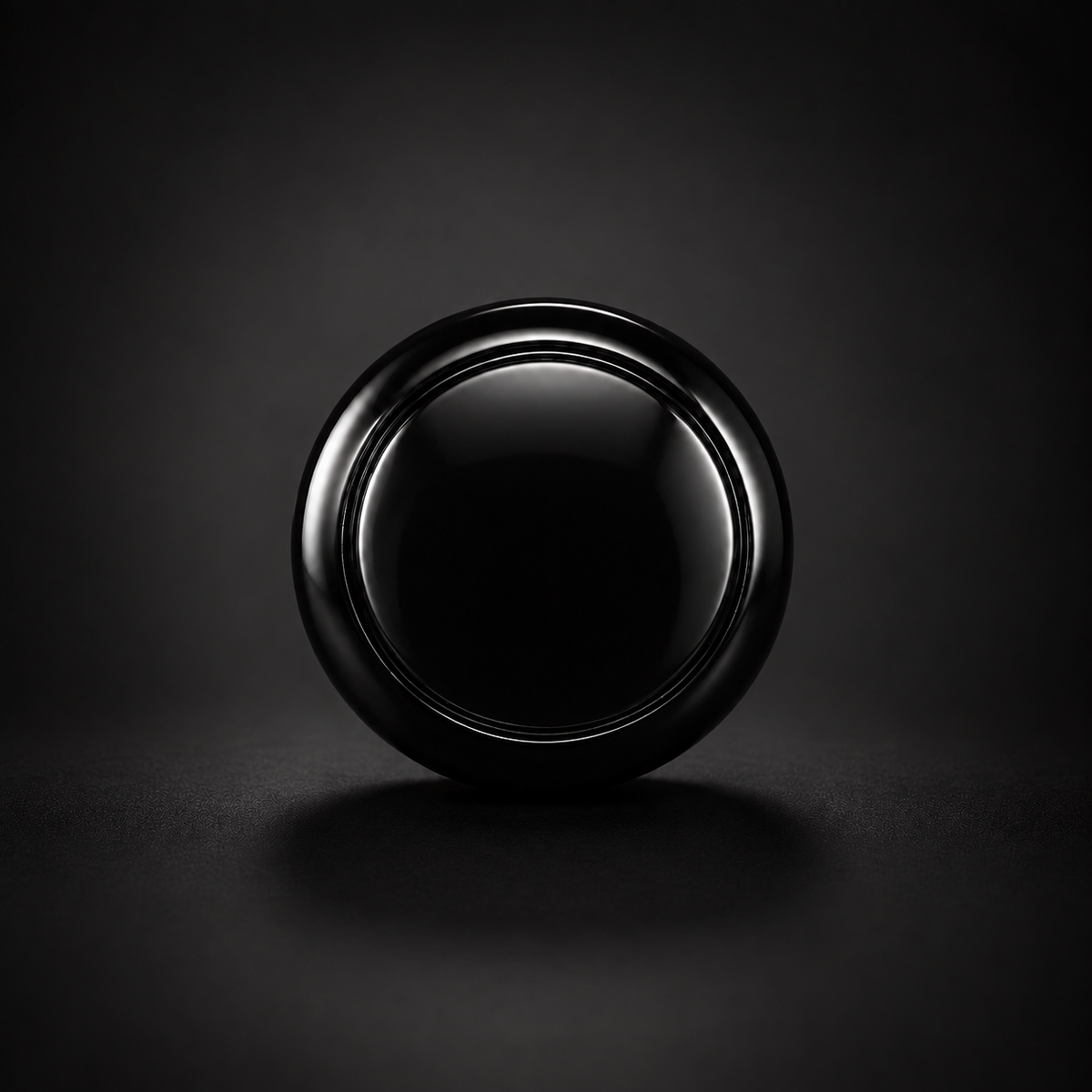 Custom Shop - Badge Volume Poti Knobs - Black Aluminium
