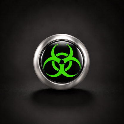 Guitar_Monkey_Badge_Volume_Knob_Silver_Biohazard_2
