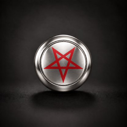 Custom Shop - Badge Volume Poti Knobs - Satin Silver Aluminium