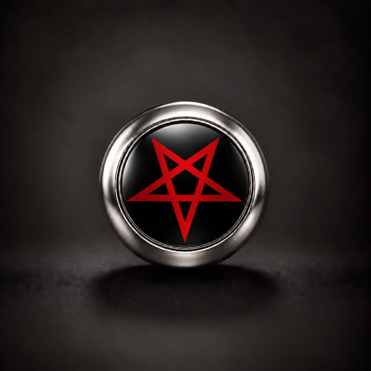 Custom Shop - Badge Volume Poti Knobs - Satin Silver Aluminium