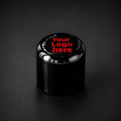 Custom Shop - Badge Volume Poti Knobs - Black Aluminium