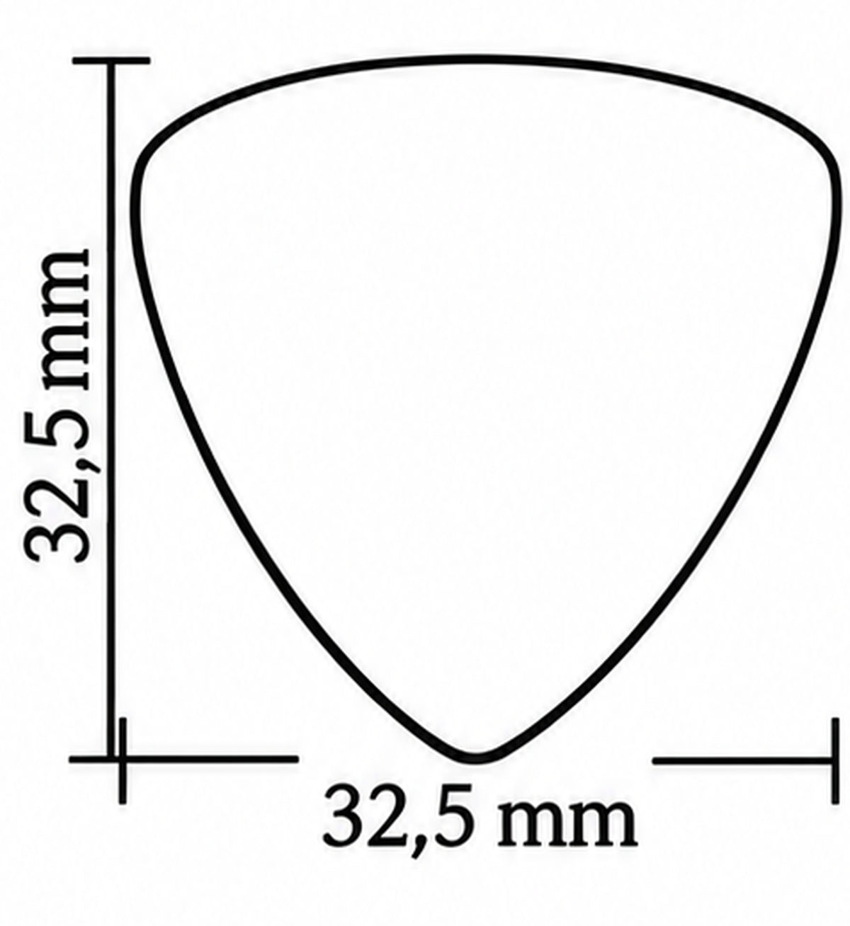 Triangle Guitar Pick