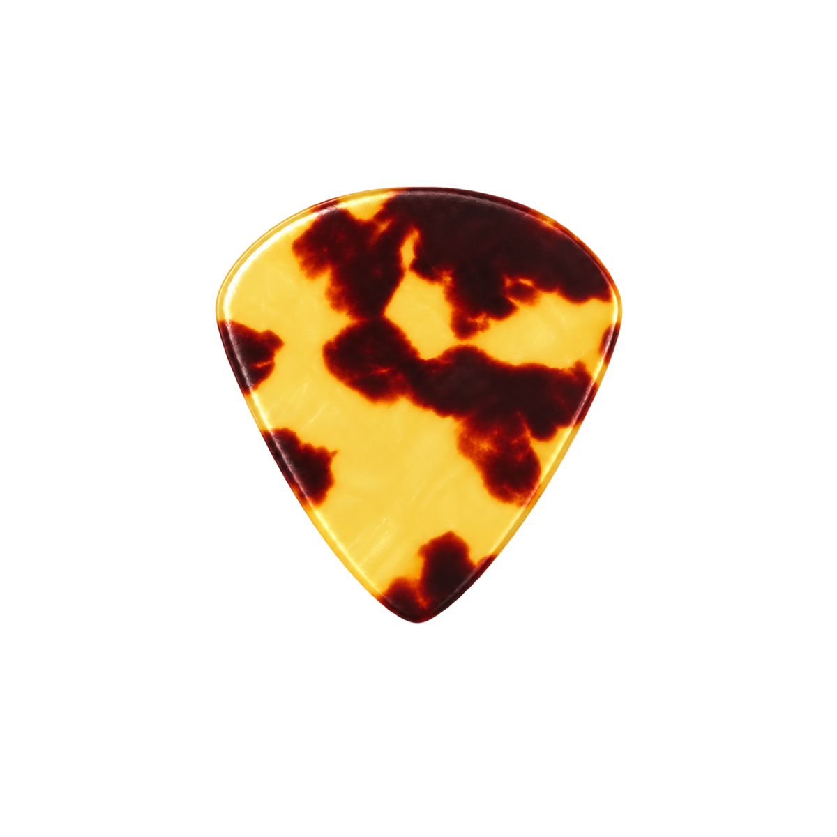 Beidseitig individuell bedruckte Jazz Picks - Celluloid - Amber Tortoise