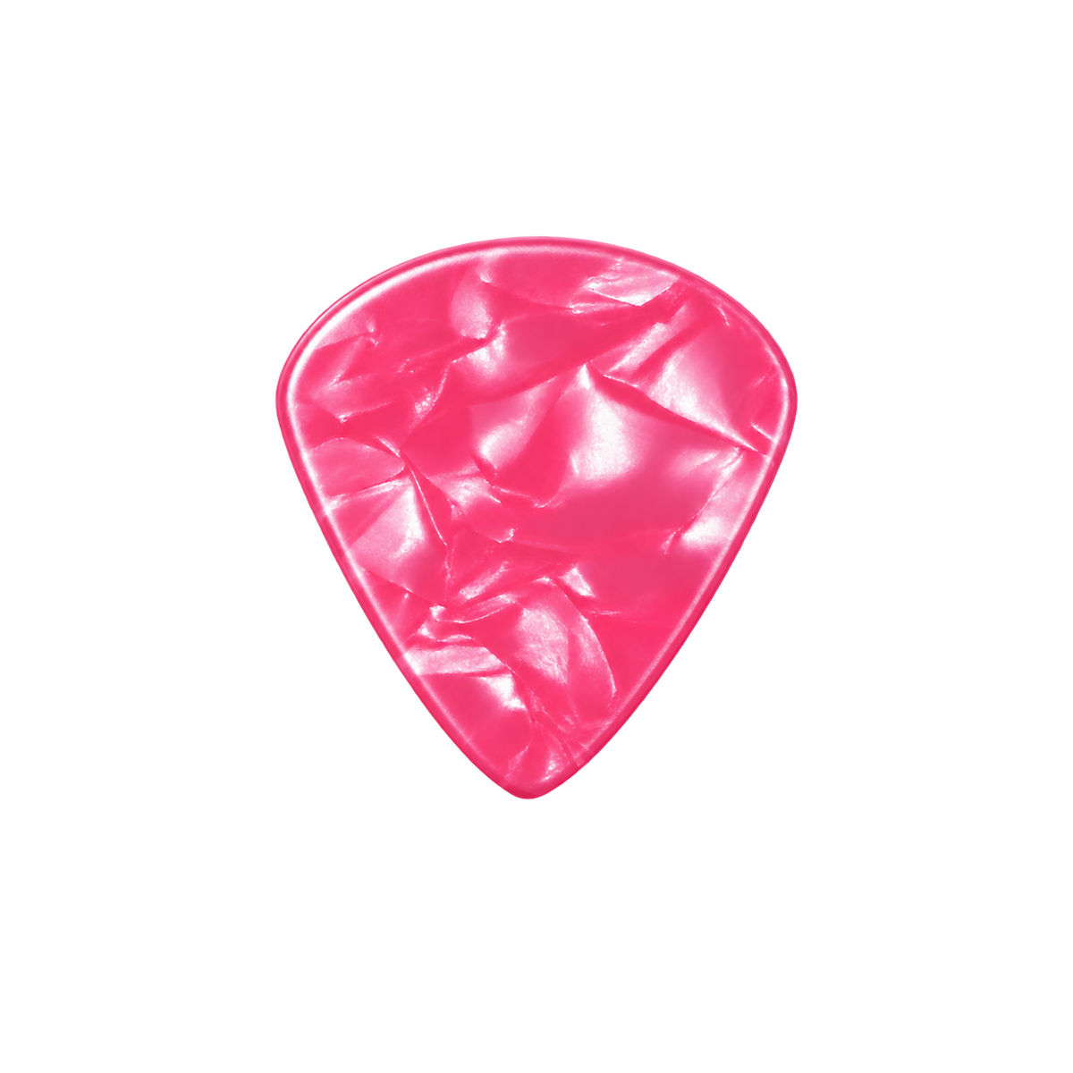 Beidseitig individuell bedruckte Jazz Picks - Celluloid - Pearl Pink